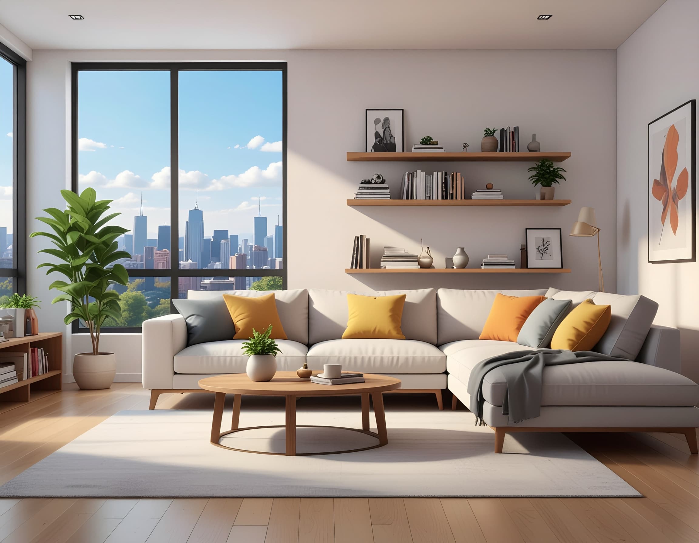 Living room background