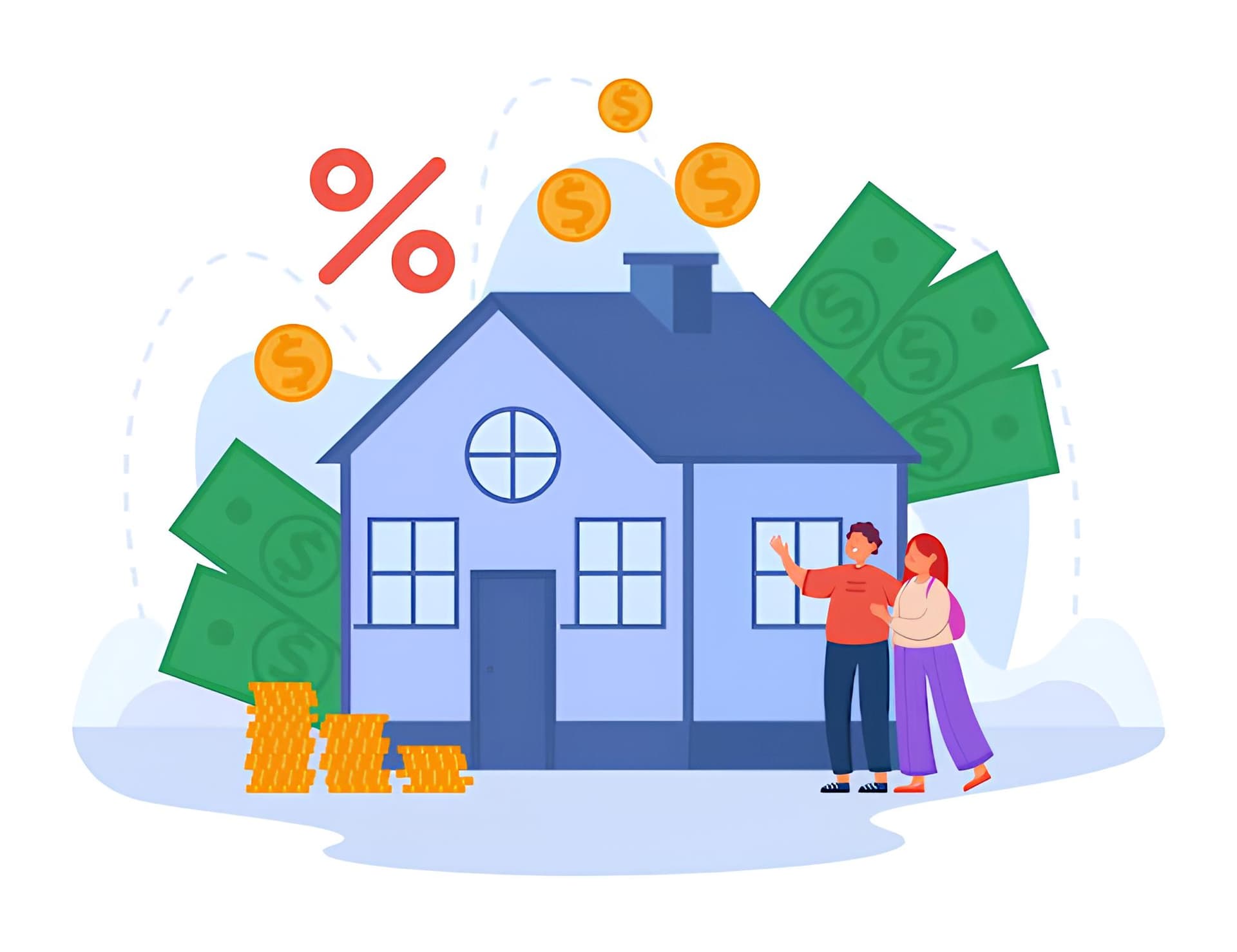 Finance concept with charts